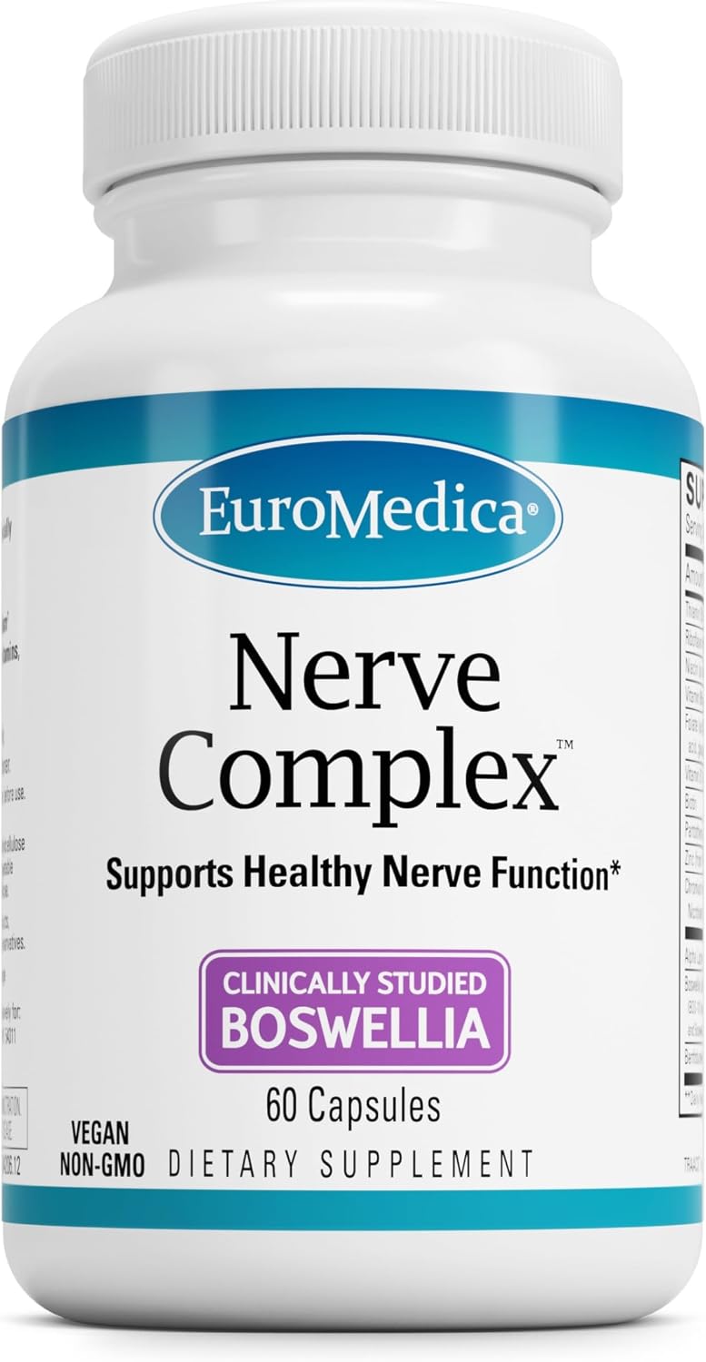 Euromedica Nerve Complex Cápsulas, 60 unidades