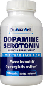 Dr. Maxwell Suplemento de Serotonina y Dopamina - 60 Cápsulas