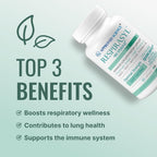 Approved Science® Respirasyl - Apoyo Pulmonar y Respiratorio con Quercefit®, Vitaminas A, C, D y BioPerine - Suministro para 6 Meses