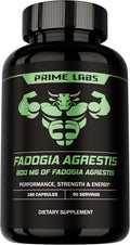 Prime Labs Fadogia Agrestis para Hombres - 600mg por Ración - 180 Cápsulas (90 Días)