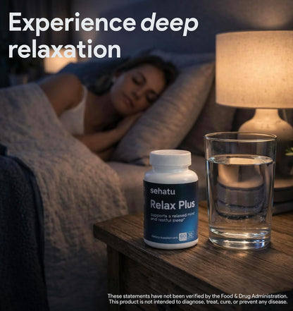 SEHATU Relax Plus - Suplemento para el – 5-HTP (5-hidroxitriptófano): precursor de la serotonina, un – Image 5
