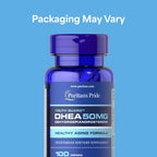 Puritan's Pride Youth Guard DHEA 50 mg, 200 Comprimidos (2 Envases de 100)