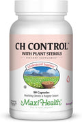 Maxi Health CH Control - con Vitamina E y Magnesio - 90 Cápsulas - Kosher