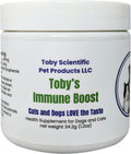 Toby's Immune Boost - Polvo de Metilcobalamina B12, D-Manosa y Levadura de Cerveza para Perros y Gatos