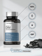 Horbäach DIM 200 mg - 200 Cápsulas con Extracto de Pimienta Negra
