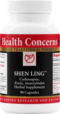 Health Concerns Shen Ling – Complemento Digestivo – Fórmula Herbal Tradicional China – 90 Cápsulas