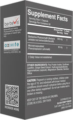 Silver Fern Brand Metabolism Supplement + Berberine Phytosome & aXivite – 60 Cápsulas
