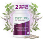 Fertilova - Complemento de Fertilidad para Mujer | 2 Meses de Suministro | 60 Cápsulas Veganas