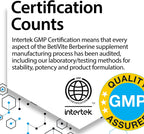 BetiVite Berberina con Aceite MCT, 90 Cápsulas Blandas