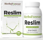 Herbsforever Reslim Cápsulas - Suplemento Herbal Ayurvédico para Equilibrar Kapha Dosha - 90 Cápsulas Vegetales de 800 mg