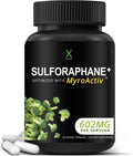 HUMANX Sulforafano+ 602mg - Suplemento de Brócoli y Moringa