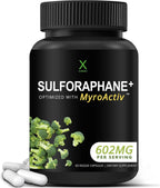 HUMANX Sulforafano+ 602mg - Suplemento de Brócoli y Moringa