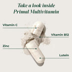 Primal Harvest Primal Multivitamin - Complejo Multivitamínico Diario con 21 Vitaminas y Minerales Esenciales