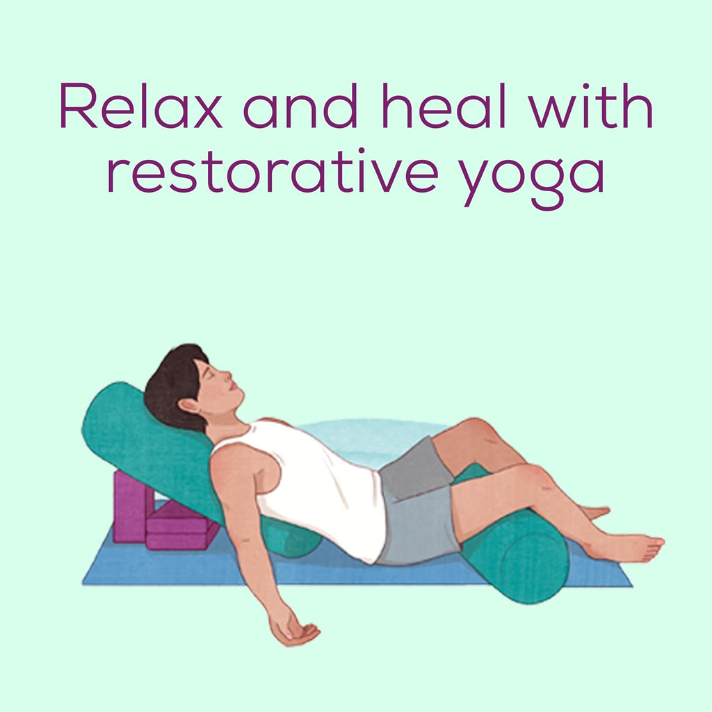 Cartas de Yoga Restaurativo para Principiantes: Posturas Suaves para la Relajación y la Sanación