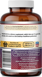 Amazing Formulas Inositol 500 mg | 100 Cápsulas | Complemento Alimenticio
