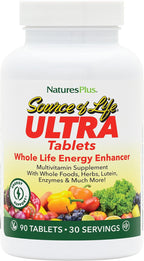 NaturesPlus Ultra Source of Life Multivitamínico - 90 Comprimidos