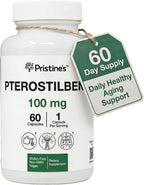 Pterostilbeno 100mg – 60 Cápsulas – Pristine's