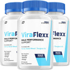 (3 Pack) ViraFlexx Cápsulas - Complemento Alimenticio para Hombres, 180 Cápsulas