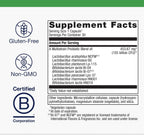 Metagenics UltraFlora BiomePro Probiótico - 105 Mil Millones UFC Fórmula Multicepa con Lactobacillus Acidophilus - Sin Refrigeración - 30 Cápsulas