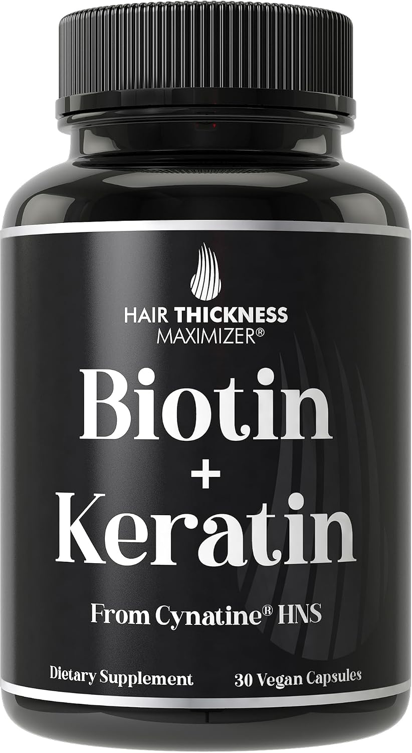 Suplemento de Keratina y Biotina con Cynatine HNS – 60 Cápsulas