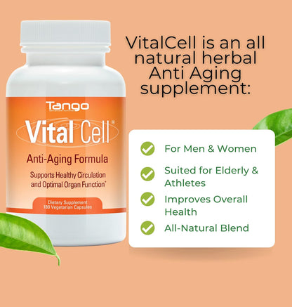 Vital Cell - Suplemento Natural Antienvejecimiento para Hombres y Mujeres, Apoya la Circulación y la Función Orgánica – Image 2