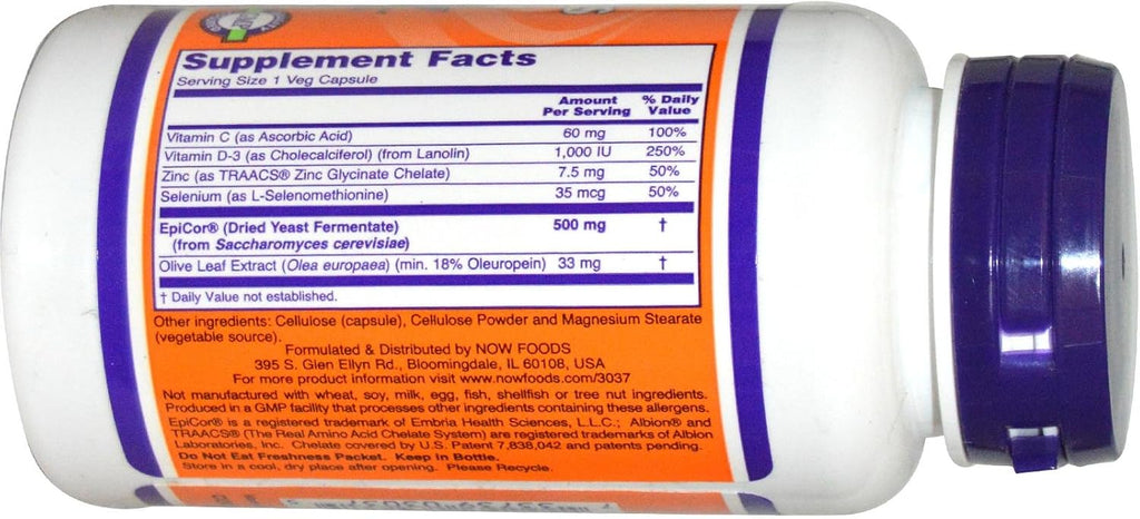 NOW Foods - EpiCor Plus Inmunidad, 60 cápsulas