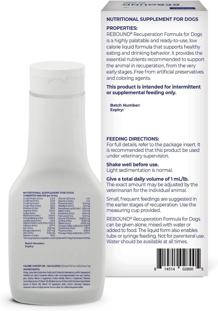 Virbac REBOUND® Recovery Formula for Dogs