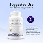 Theralogix ConceptionXR Fertility Supplement for Men, 180 Tablets (90-Day Supply)