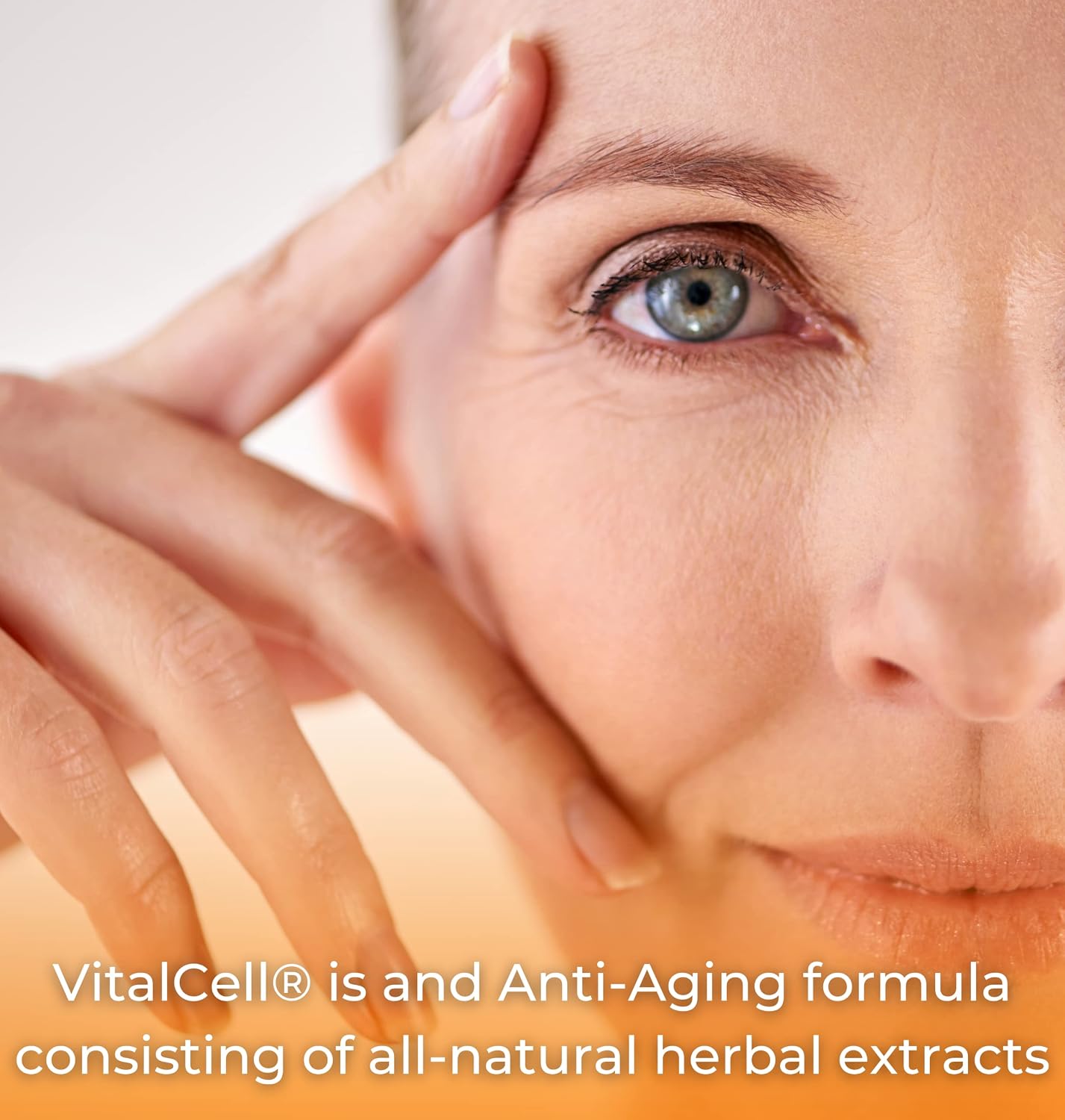 Vital Cell - Natural Anti-Aging Supplement for Men and Women, Supports Circulation and Healthy Organ Function (180 Vegetable Capsules)