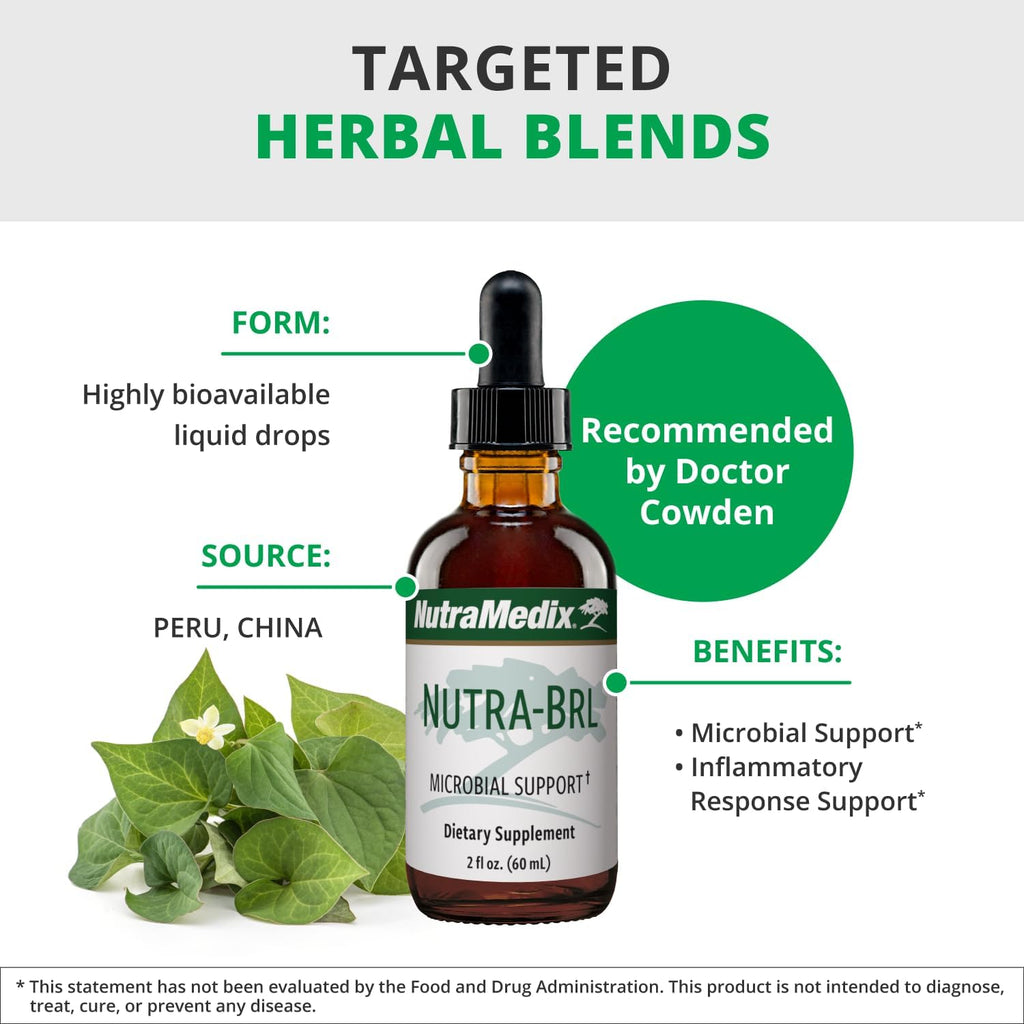 NutraMedix Nutra BRL - Suplemento Líquido Herbal para el Apoyo Digestivo e Inmunitario - 60 ml