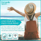 Femarelle Rejuvenate – Complemento para perimenopausia con DT56a y linaza – 56 cápsulas