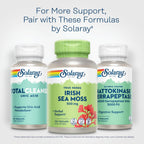 Solaray Irish Sea Moss 500 mg - 100 Cápsulas Veganas