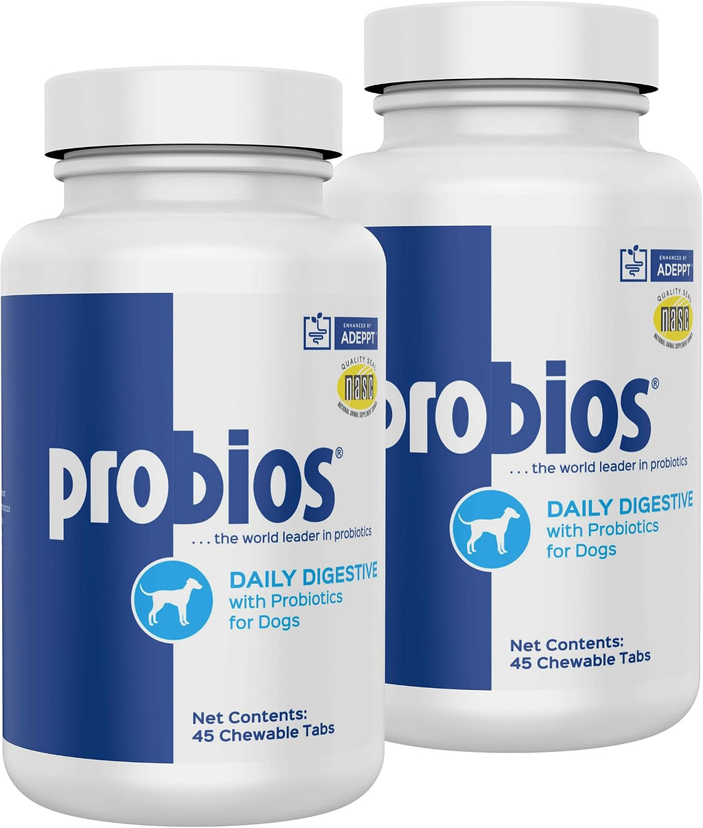 Probios Probióticos Masticables para Perros - 45 Comprimidos Sabor Hígado de Pollo