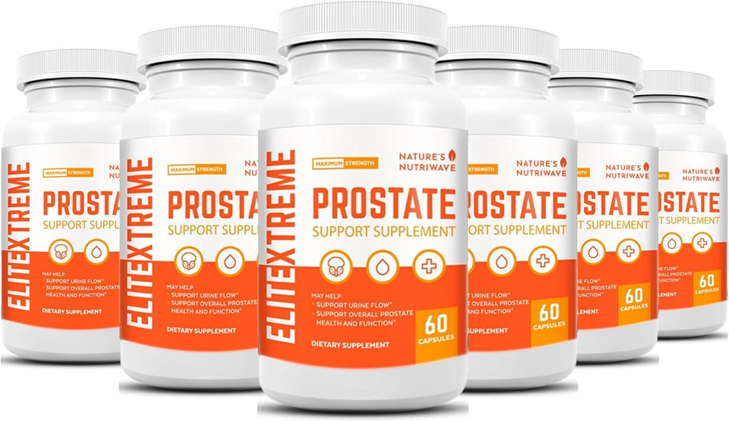 EliteXtreme – Saw Palmetto, Plant Sterols & Zinc – 60 Cápsulas, 3 Meses de Suministro