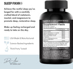 Fixxr Sleep Support: Melatonina, Inositol y Magnesio, 60 Cápsulas
