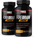 Forebrain Focus: Potenciador Cerebral para Concentración y Memoria, 120 Cápsulas
