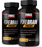 Forebrain Focus: Potenciador Cerebral para Concentración y Memoria, 120 Cápsulas