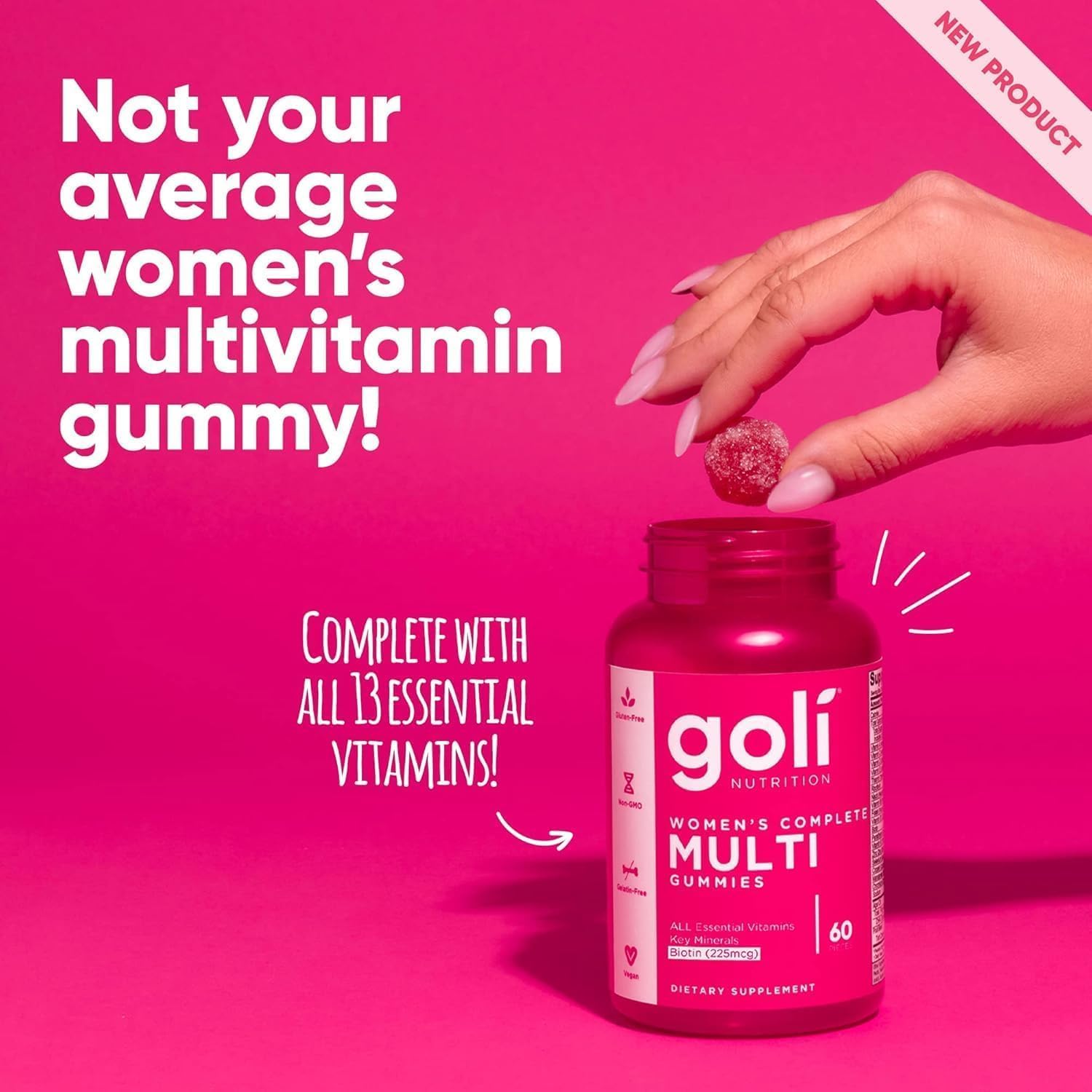 Goli® Gominolas Multivitamínicas para Mujeres - 60 Unidades
