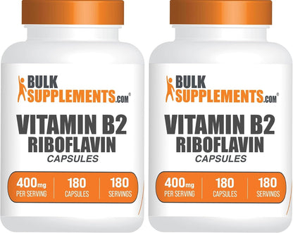 BulkSupplements Riboflavina 400 mg - – Metabolismo del hierro: Favorece el metabolismo normal del hierro, lo que – Image 6