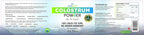 WELLNESS EXTRACT Calostro Bovino en Polvo - Orgánico, Alimentado con Pasto, con Lactoferrina, Rico en IgG, Sin Sabor, 150g