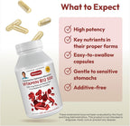 ANDREW LESSMAN Vitamina B12 500 mcg - Metilcobalamina Natural, 60 Cápsulas