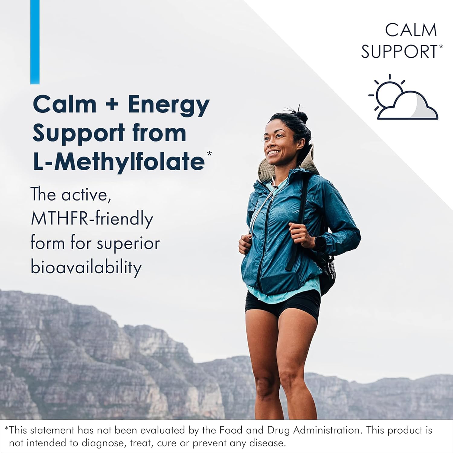 Metabolic Maintenance L-Metilfolato 2.5 mg - 90 Cápsulas