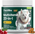 PetriMins 23-in-1 Multivitamínico para Perros con Glucosamina y Omega-3 – 90 Golosinas Sabor Pollo