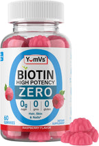 YUM-V'S Gominolas de Biotina sin Azúcar – 5.000 mcg – 60 uds.