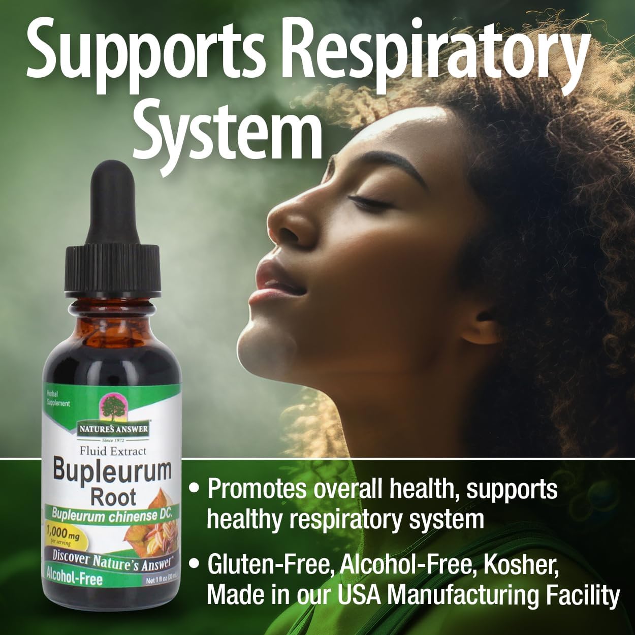 Nature's Answer Bupleurum Root - Extracto Líquido 1000 mg (30 ml)