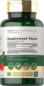 Carlyle Acerola Cherry Cápsulas | 150 Comprimidos | Extracto No GMO y Sin Gluten