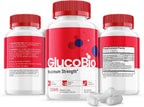 Glucobio Cápsulas (5 Paquetes) - Suplemento Nutricional de Gluco Bio, 300 Cápsulas