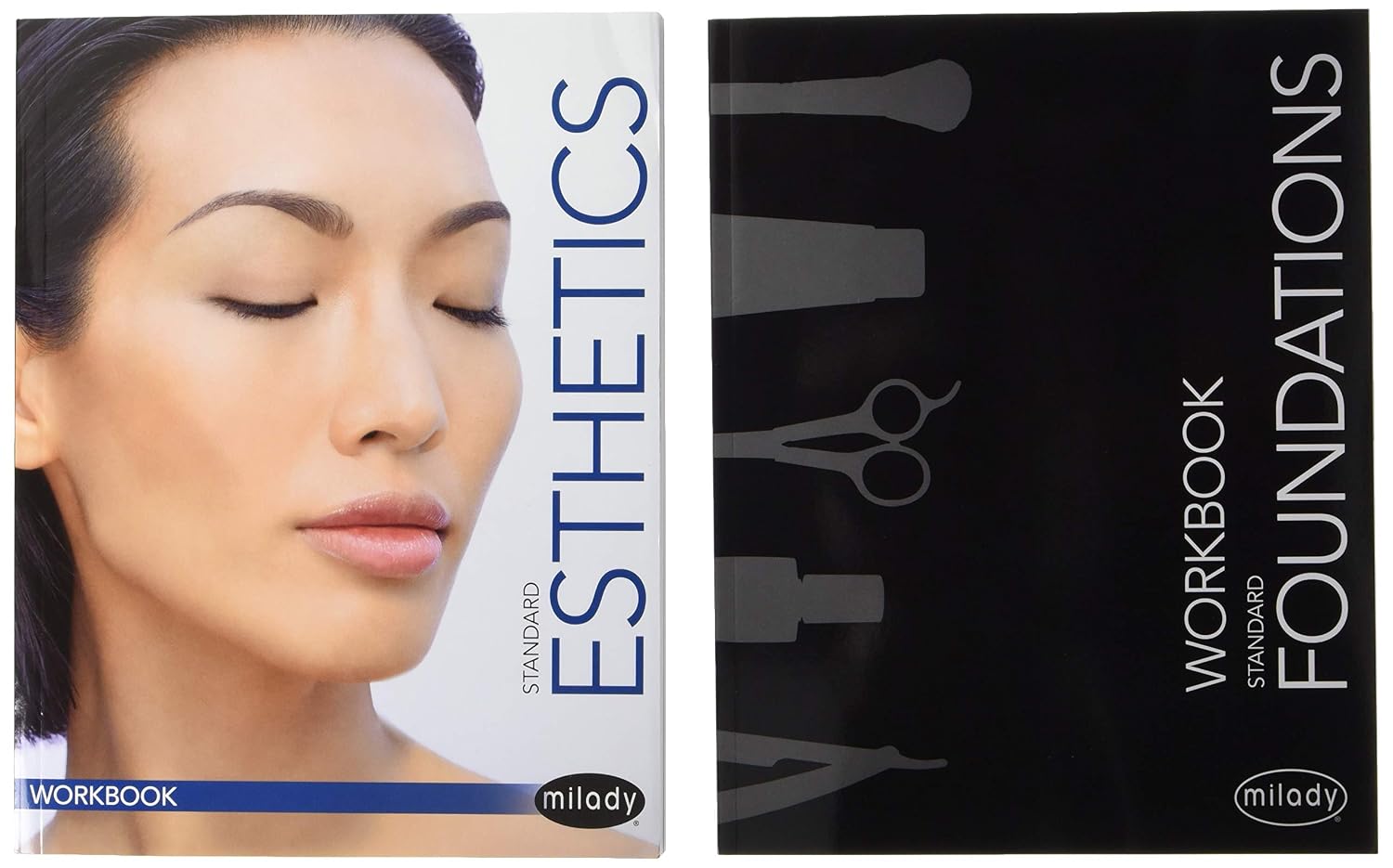 Bundle: Workbook for Milady Standard Esthetics: Fundamentals, 12th Edition + Workbook for Milady Standard Foundations