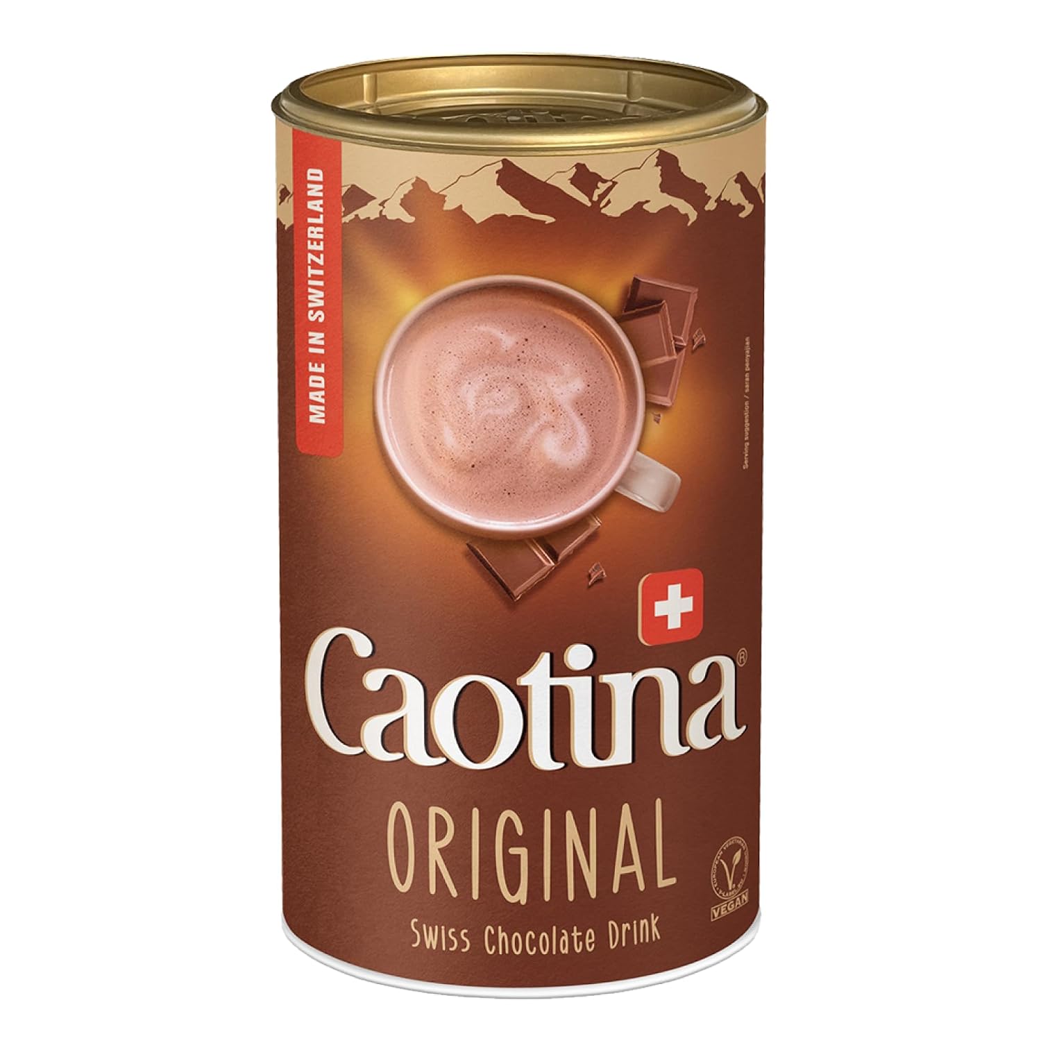 Caotina Fine Swiss Milk Chocolate Multivitamin Powder Drink 500g