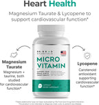 Dr Brad MicroVitamin | Multivitamínico metilado + luteína/zeaxantina + D3/K2